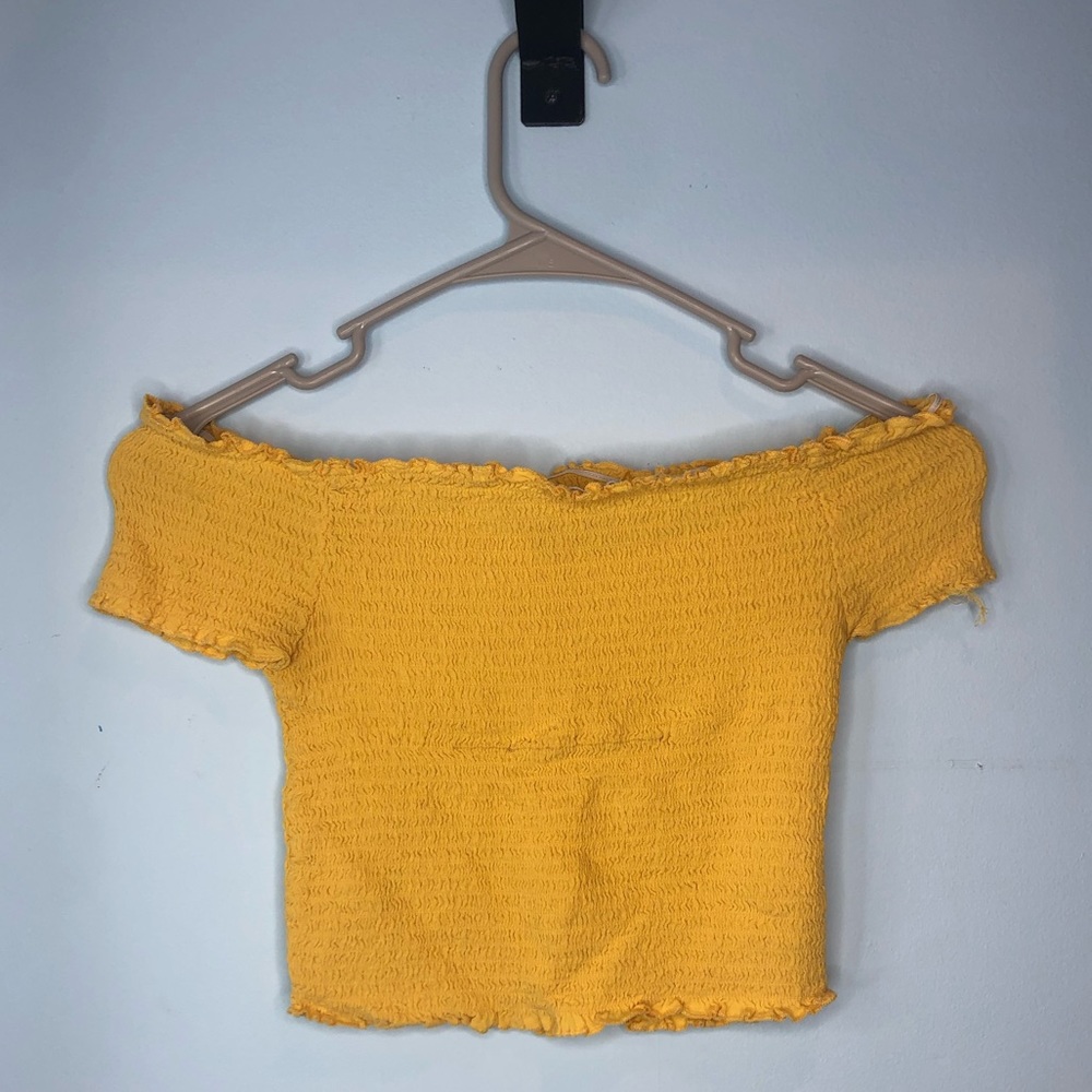 Ruffled Crop Top